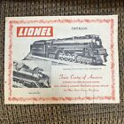 1940   s Lionel Train Catalog - Train Center Of America Orange  Nj - 15 Pages