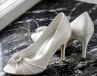Set Of Two- Wedding Rhinestone Crystal Decorative Buckle Removable Shoe Clips