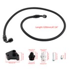 Power Steering Line Kit Black New For 2002-2004 Dc5 Rsx Type-s   K-swap Eg ek dc