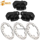 Front rear Brake Disc  caliper For Can-am Outlander 1000 850 800 650 570 500 450