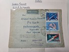 Sudan 1961 Transit Cover Melluschi Ussr Russia To Uganda Via Khartoum 