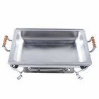 Catering Stainless Steel Chafer Chafing Dish Sets 8 Qt Full Size Buffet