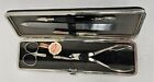 Vintage Made In Germany Manicure Set With Built In Brush Echt Stahl Geh  rtet