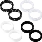 8pcs Silicone Ear Gauges Flexible Ear Tunnels Plugs Stretchers Expander Doubl   
