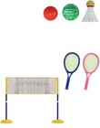 Badminton Volleyball With Net For 2 Sports Fun With Racket  Ball And Wings
