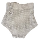 Vintage 1940s Jantzen Wool Cable Knit Button Pocket Swim Briefs  30