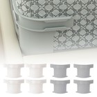 Heavy Duty Bed Sheet Grippers Straps Non-slip Mattress Holders Secure Fit 4pcs