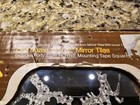 Vintage Mirror Squares Glass Mirror Gold Vein Gold 12x12 Box Of 12 New