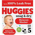  hot Sale  Huggies Snug   Dry Baby Diapers  Size 5  27  Lbs   68 Ct  New Usa