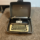 1960s Sears Forecast 12 Manual Typewriter With Case Portable Works