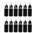 12 Pcs Drop Pipe Smear Bottle Dropper Bottles For Liquids Fine Tip Squeeze