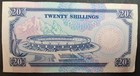 1991 Kenya 20 Shillings P25d G78-038901 