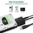 Usb 3 0 To Sata Iii Hard Drive Adapter For 2 5  3 5  Hdd ssd With 12v 2a Power