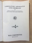 1928 Will Corp  Laboratory Apparatus Catalog Scientific Instruments Chemicals