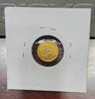 Ex-jewelry Piece  1 T-1 Gold Coin - Unreadable Date - O Mint Mark - Rough