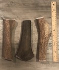  3 Pack  Jumbo Elk Antler Premium Dog Chews   oregon Antler Works  