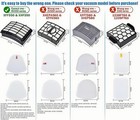 2 Hepa Filter 4 Foam Felt Filters For Shark Navigator Lift-away Nv350  Nv350_26