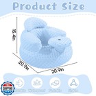 Balapet Inflatable Baby Seat With Integrated Tray And Back Support For 3-36 M