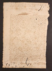 Antique Spanish Colonial  Document    Arecibo Puerto Rico 1864