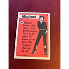 Vintage 1980s Michael Jackson Music Card 1984 Billie Jean Thriller Beat It