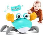 Crawling Crab Baby Toy - Infant Tummy Time Toys Learning Crawl Birthday Gifts