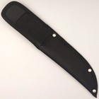 Knife Sheath   Durable Black Nylon Belt Pouch - Fits Fixed-blades Up To 6 
