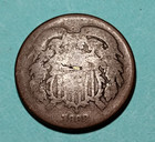 1868 Two Cent Piece Ag fair
