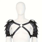 Double Shoulder Armor Costume Renaissance Gothic Cosplay Medieval Viking 1-pc