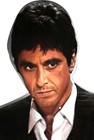 Scarface Pacino 65   Tall Life Size Cardboard Cutout Standee