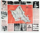 Vintage Hawaii Weekly Guide With Souvenir Maps Folding Brochure Illustrated 1969