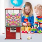 Vintage Candy Vending Dispenser 1 7-1 9   Coin Bank Big Capsule Gumball Machine