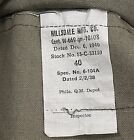 Wwii Ww2 Us Army 1940 Dated Mackinaw Size 40 Jeep Jacket