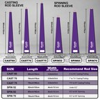 Neoprene Float Fishing Rod Cover Sleeve Protector Heavy-duty Durable Rod Case 