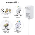 Yeaoi 10 Ft Power Cord For 4moms Mamaroo 4  12v 3a Charger For Rockaroo Baby