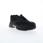 Reebok Work Ketia Rb4895 Mens Black Wide Leather Athletic Work Shoes