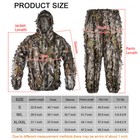 3d Hunting Bionic Ghillie Suit Camouflage Sniper Birdwatch Clothing For Hunting