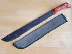 Vintage Wwii Us Military Army Usn Usmc True Temper 1945 Machete W  Scabbard Used