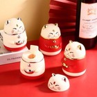 Zhaocai Cat Toothpick Box Cartoon Press Type Popup Containe R W2s9 Holder X9m6