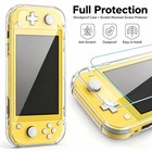 Carrying Case Bag shell Cover tempered Glass Protector For Nintendo Switch Lite