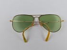 Ww2 Ray Ban Bausch   Lomb Small 12k Gold Filled Aviator Sunglasses Women s 