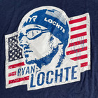 Tyr Men s Ryan Lochte Graphic Tee - Navy Blue - Size Medium -  30