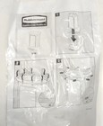 Rubbermaid Commercial Products 30-gallon Nylon Laundry Bag Linen Hamper Bag new