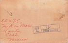 1959 Qsl  Vp6ln     L h  Nichols     Lucas Street - Barbados