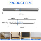 300 Pcs Double-head Skirting Thread Seamless Nail  Invisible Double-sided Nails