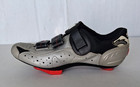 Sidi Genius Carbon Road Cycling Shoes 4 Bolts Men s Size 42 5  9 5 Us  Grey