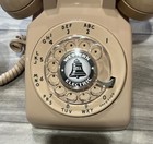 Vintage Mauve Western Electric Bell System Rotary  Dial Telephone 63    500dm New