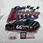 Vintage 90s Chad Little Carl Yarborough Racing Nascar Shirt Size Small