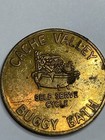 Rare Buggy Bath Car Wash Token  qa1