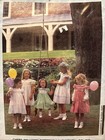 Chery Williams Basic Square Yolk Pattern Smocking Heirloom Dress Sz L  6-12 