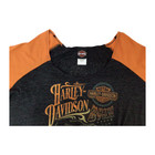 Harley Davidson Hellbender Men s Short Sleeve Baseball T Shirt Black 3xl